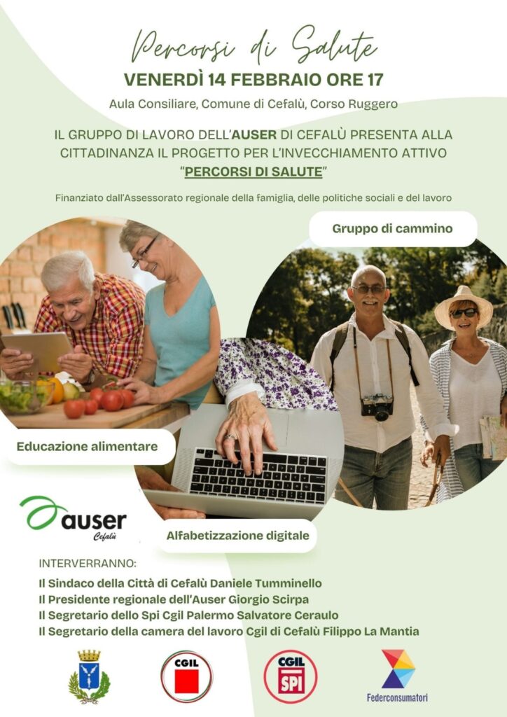 Auser Cefalù: percorsi di salute