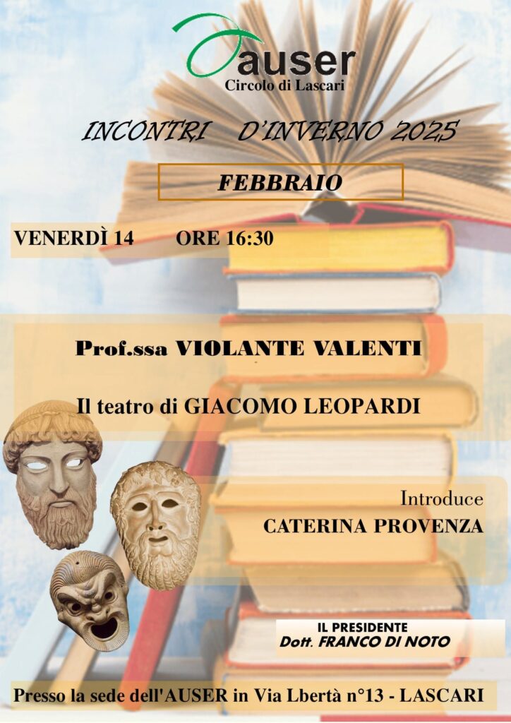 Auser Lascari. Incontro con la prof.ssa Violante Valenti