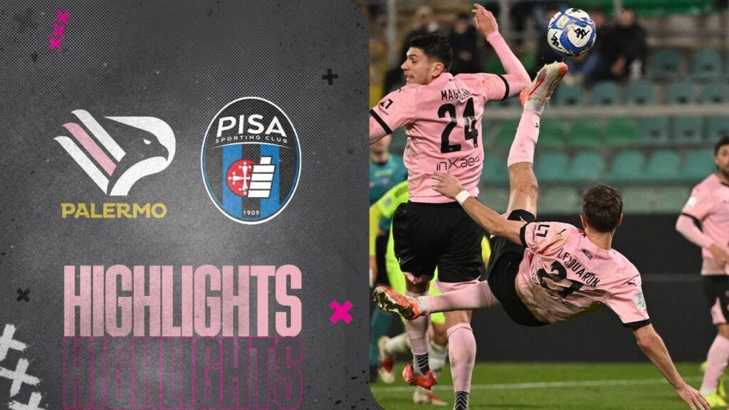 Palermo sconfitto in casa, dal Pisa 2-1