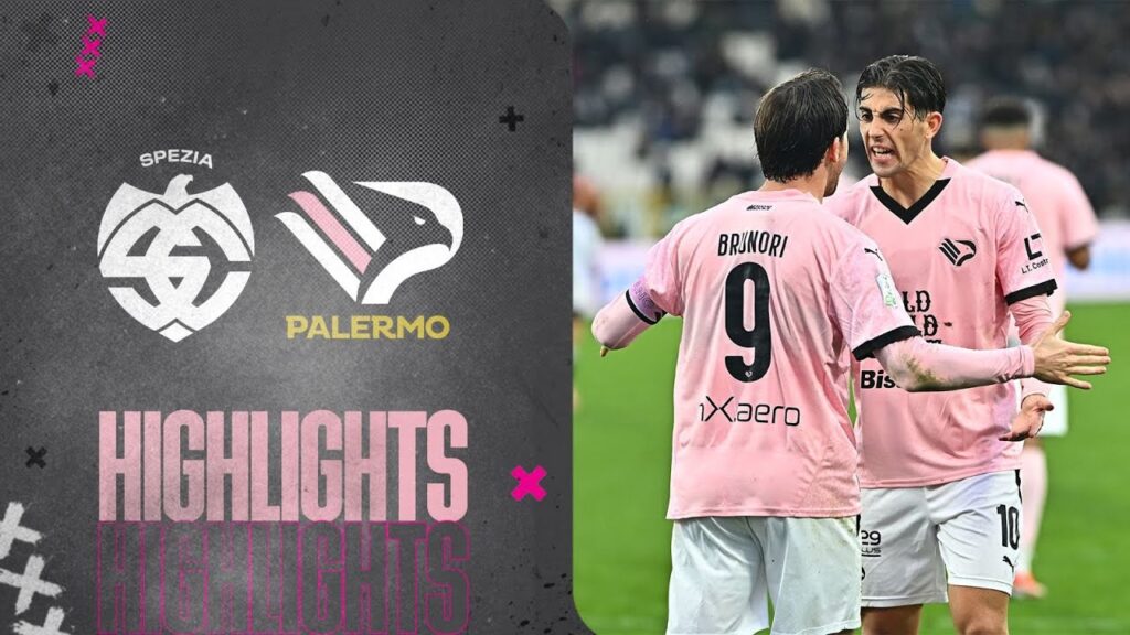 Spezia -Palermo 2-2,i rosanero sprecano la vittoria esterna