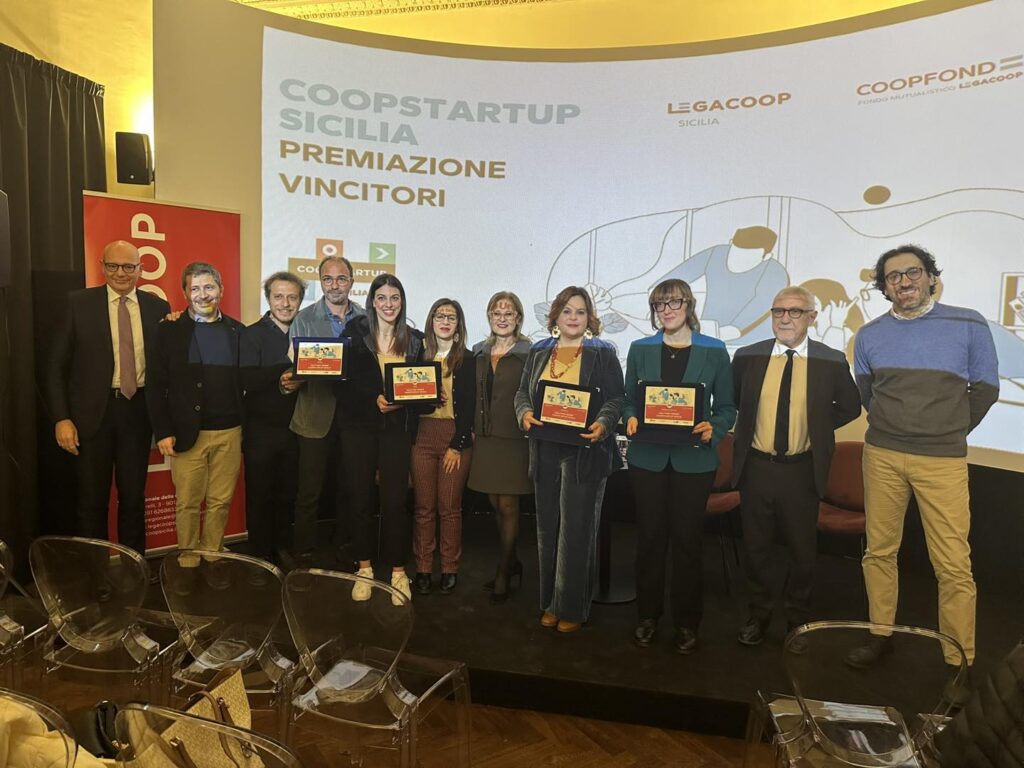 Premiate quattro giovani realtà siciliane(una è di Petralia Sottana) che riceveranno il sostegno di CoopFond