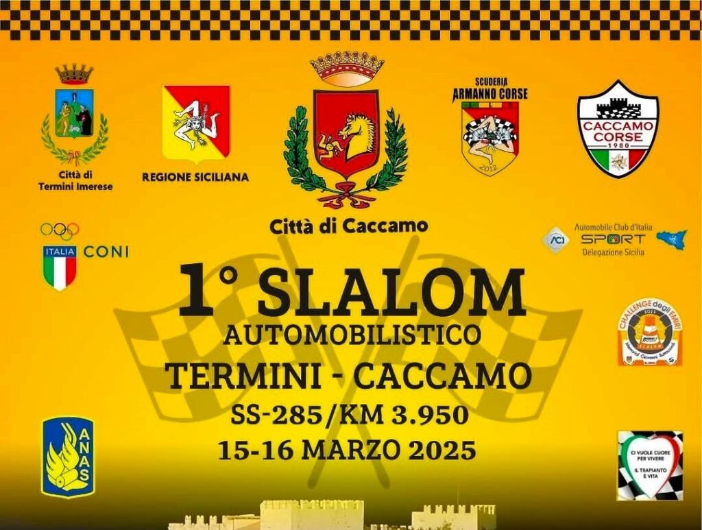 Auto, annullato lo slalom Termini-Caccamo