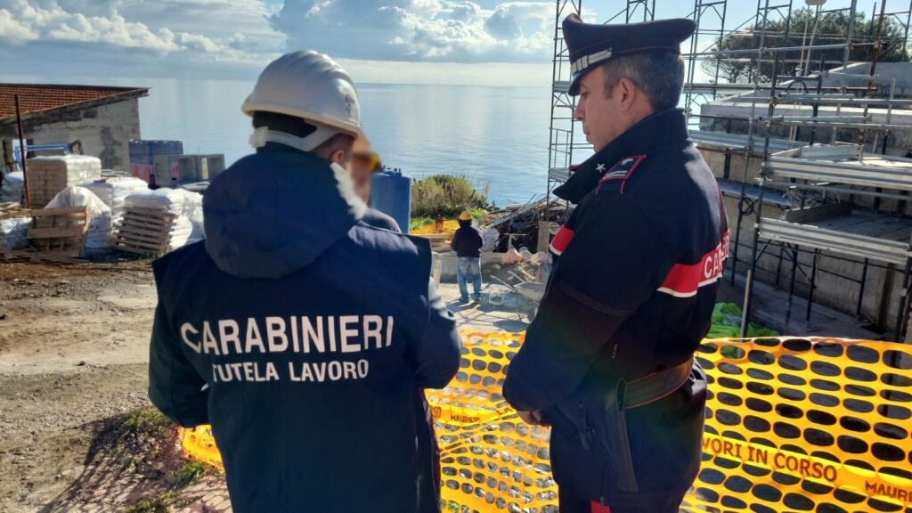 37 CANTIERI EDILI CONTROLLATI :TUTTI IRREGOLARI