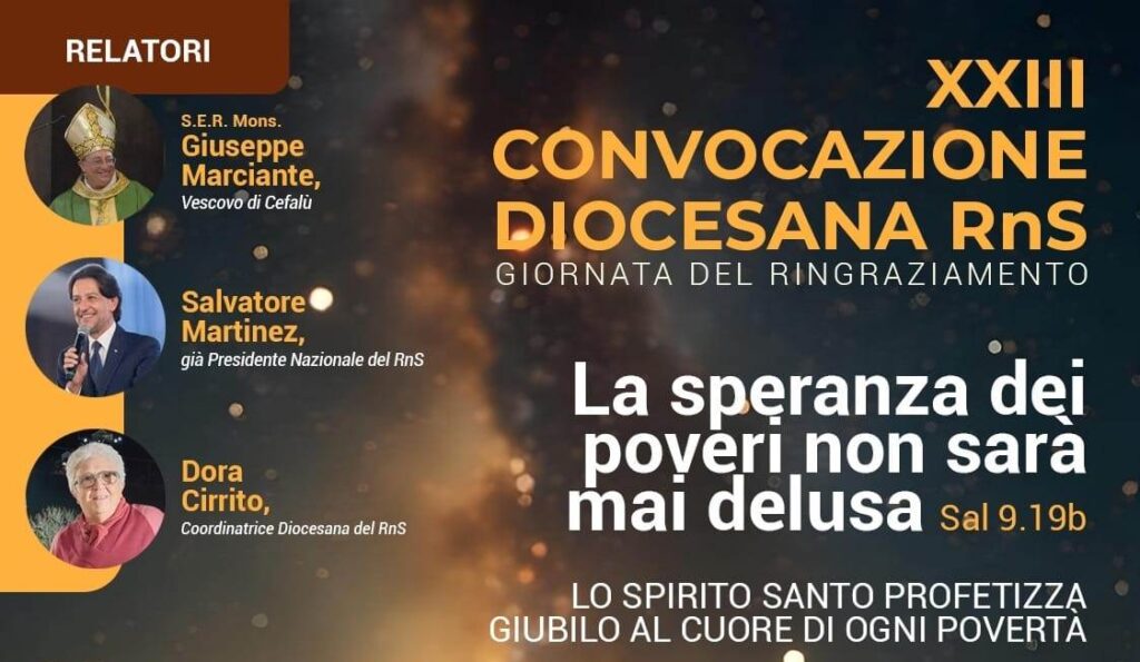 A Collesano  la convocazione Diocesana del RnS di Cefalù