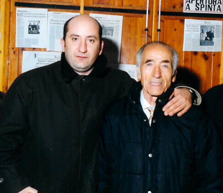 Antonio Albanese presenta il suo libro  ” La strada giovane” dedicato allo zio Nino di Petralia Soprana
