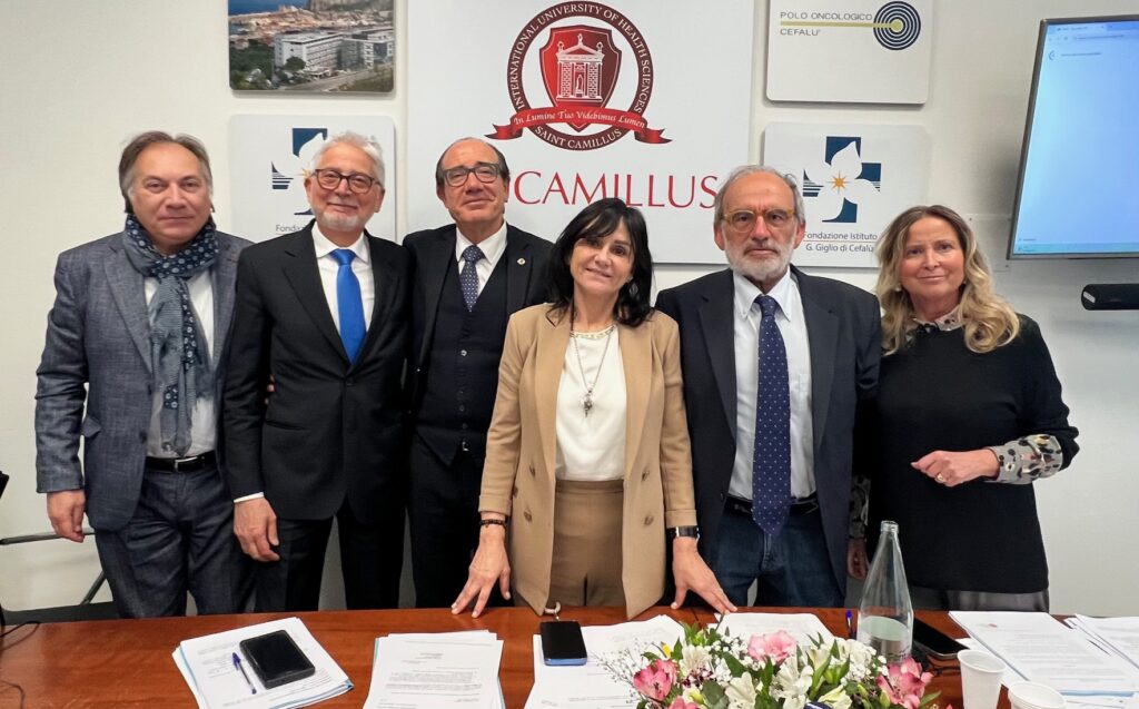 Sanità: l’università Unicamillus entra nel board della Fondazione Giglio di Cefalu’