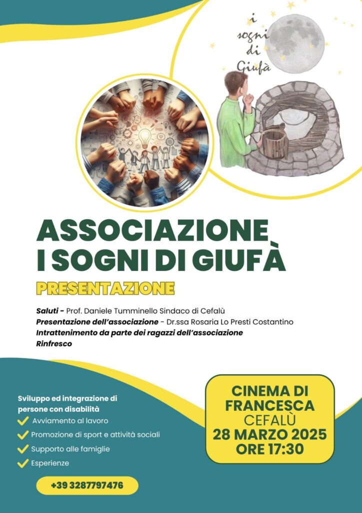“I sogni di Giufà”, nasce a Cefalù l’associazione per i soggetti con disabilità