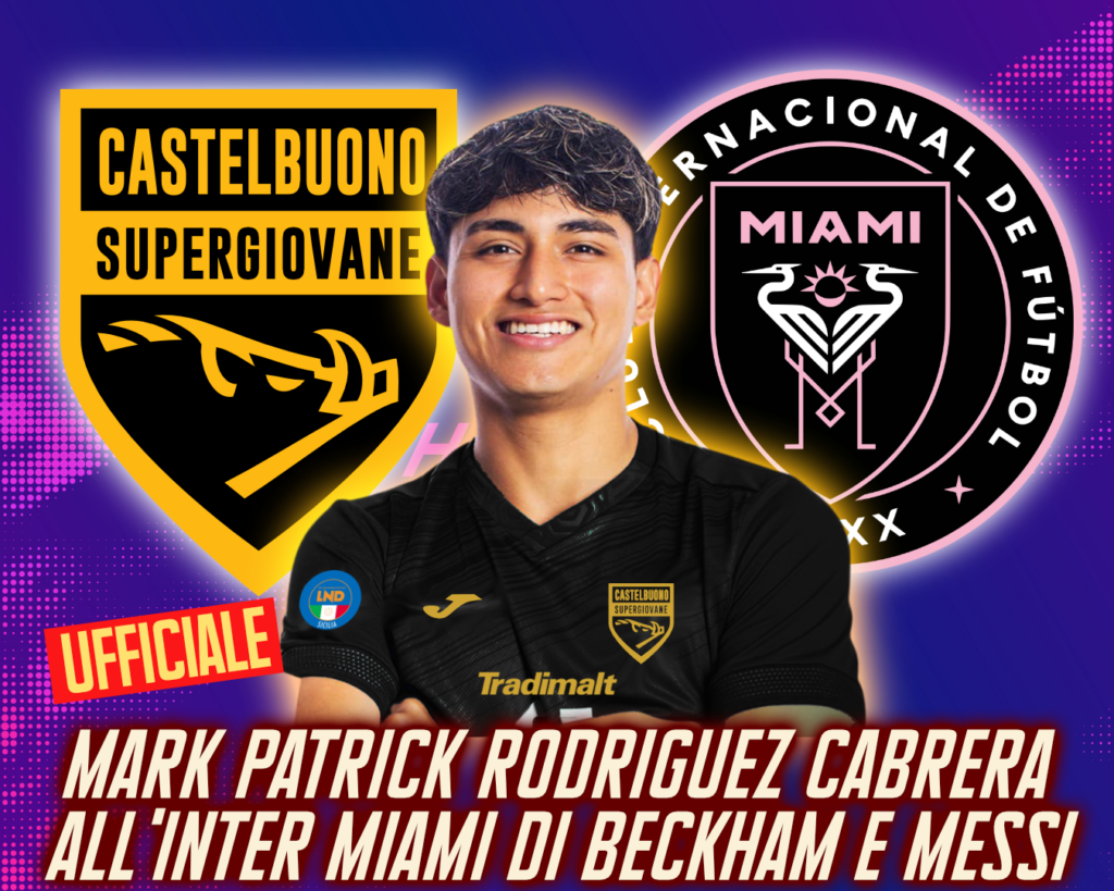 La Supergiovane Castelbuono e Inter Miami II: accordo per il trasferimento di Mark Patrick Rodriguez Cabrera