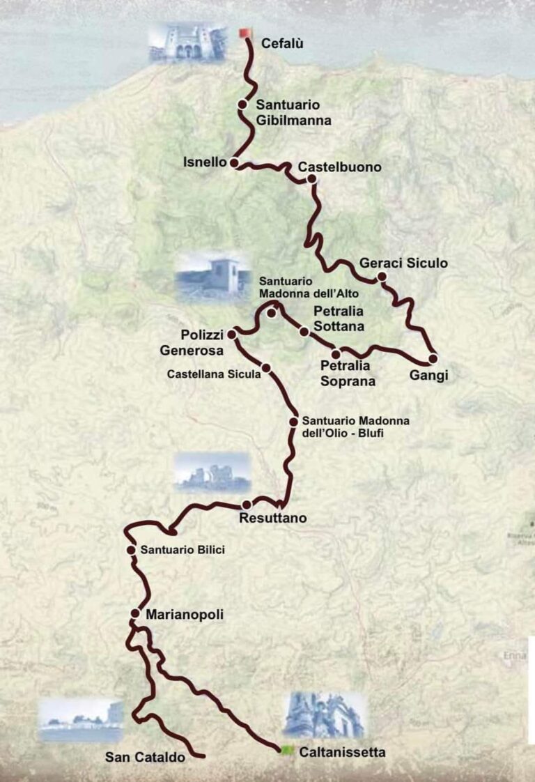 La Via dei Frati, da Caltanissetta a Cefalu’