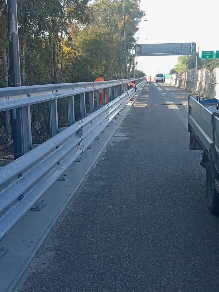 A19, al via i lavori per liberare il restringimento a Bagheria