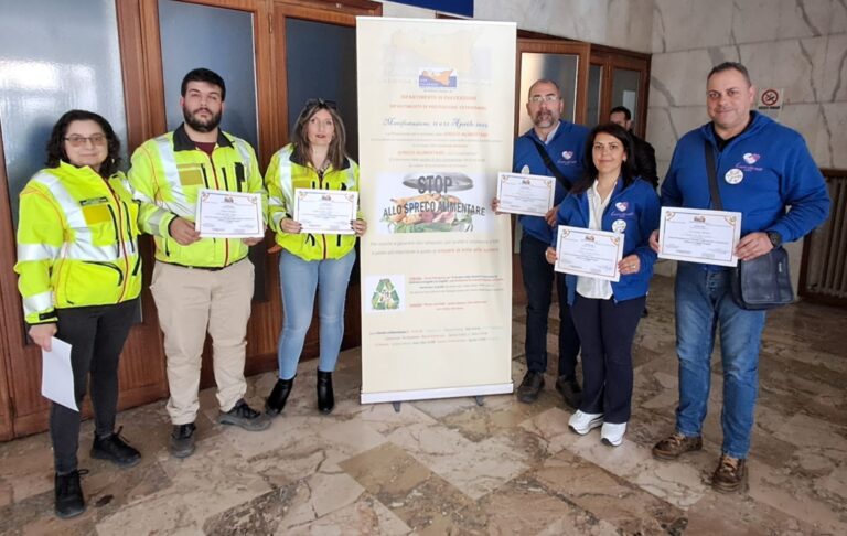 “RECUPERO DEGLI ALIMENTI IN SICUREZZA”,successo per il corso di formazione