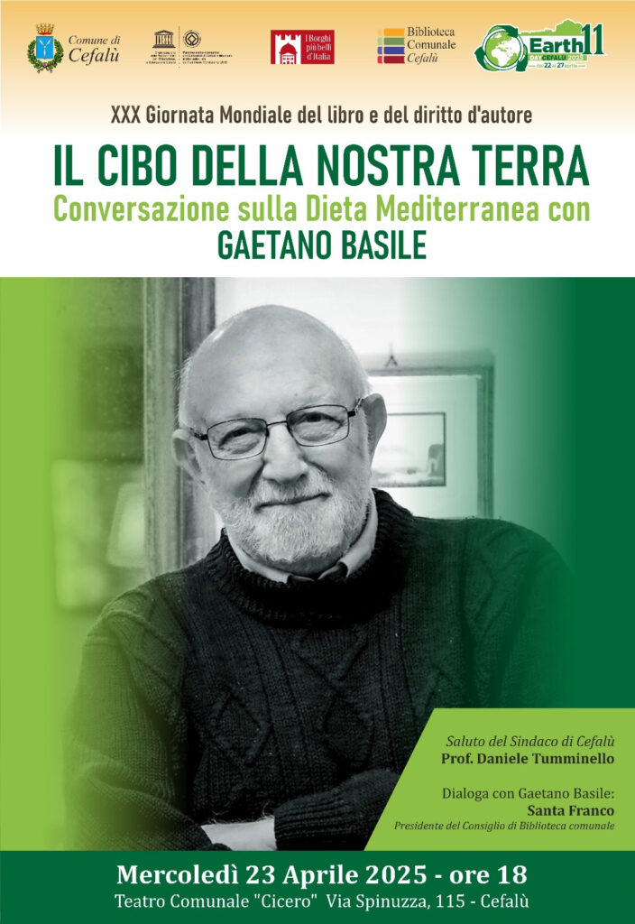 Giornata Mondiale del Libro. Gaetano Basile al Teatro Cicero di Cefalù