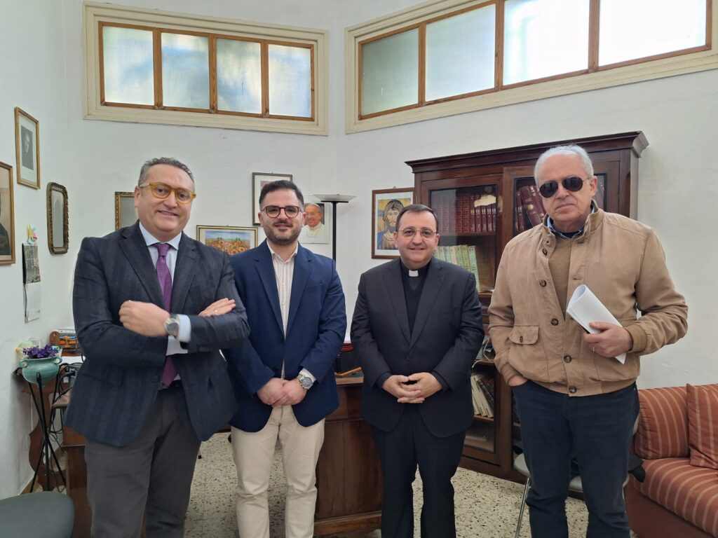 Opera Pia Genchi Collotti. Il nuovo Consiglio di Amministrazione. Don Giuseppe Licciardi Presidente
