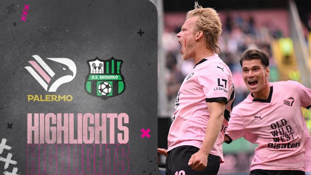 Magico Palermo, batte 5-3 la capolista Sassuolo