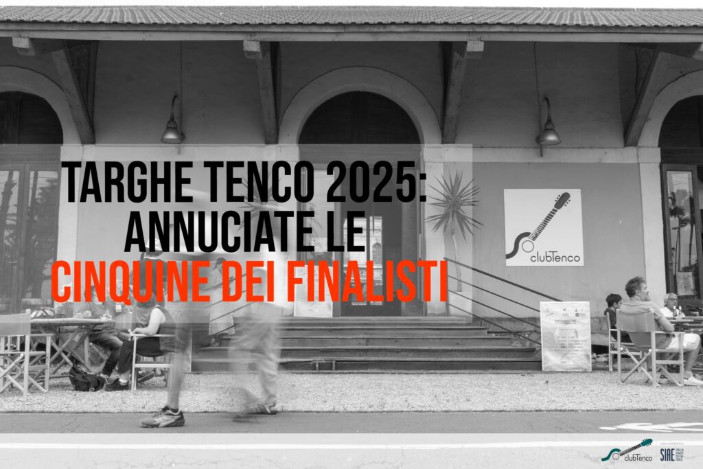 TARGHE TENCO 2025