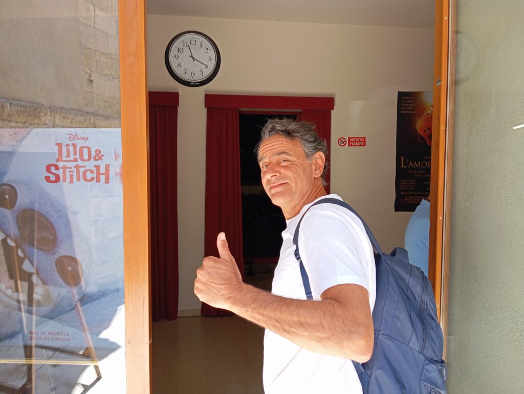 L’attore Vincenzo Amato in vacanza a Petralia Sottana