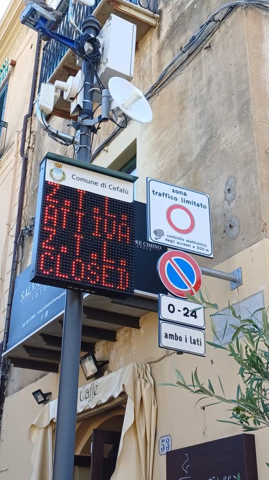 Ztl Piazza Diaz Via Matteotti Pre esercizio Fino Al 30 Luglio 