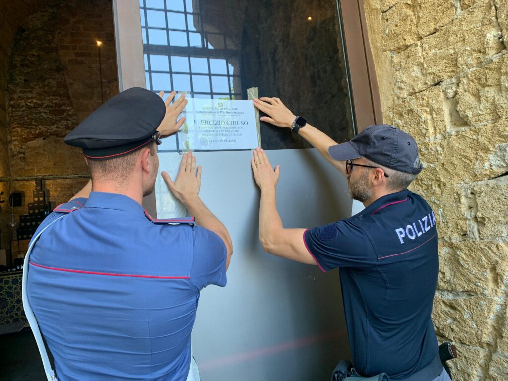 Il Questore di Palermo sospende,(per 7 giorni), l’attivita’ di una nota discoteca cittadina