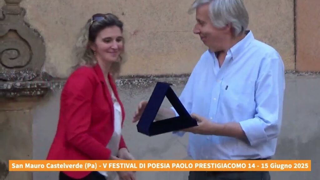 Giancarlo Pontiggia vincitore della categoria Assoluto XII edizione Premio Paolo Prestigiacomo nell’ambito del V FESTIVAL DI POESIA che si è svolto a San Mauro Castelverde (intervista)