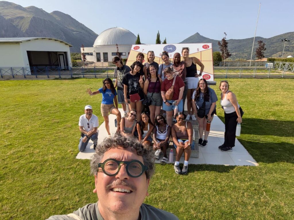 Studentesse della Temple University in visita al GAL Hassin