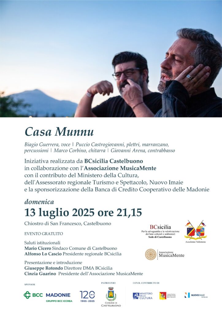 BCsicilia Castelbuono: “Casa munnu”