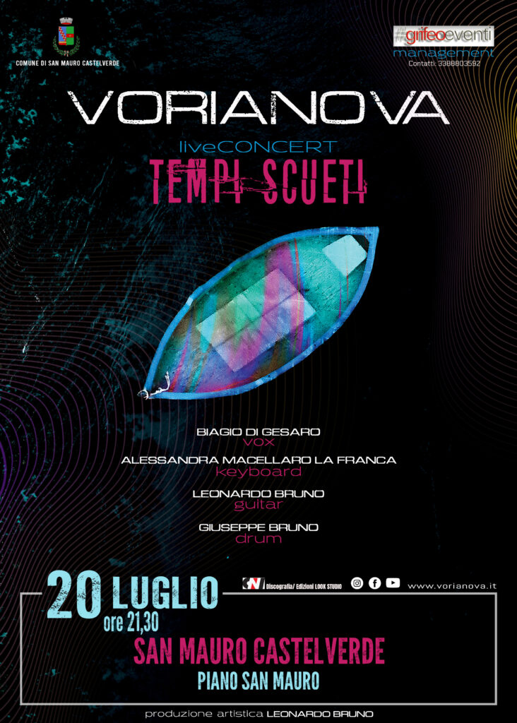 I Vorianova in concerto a San Mauro Castelverde