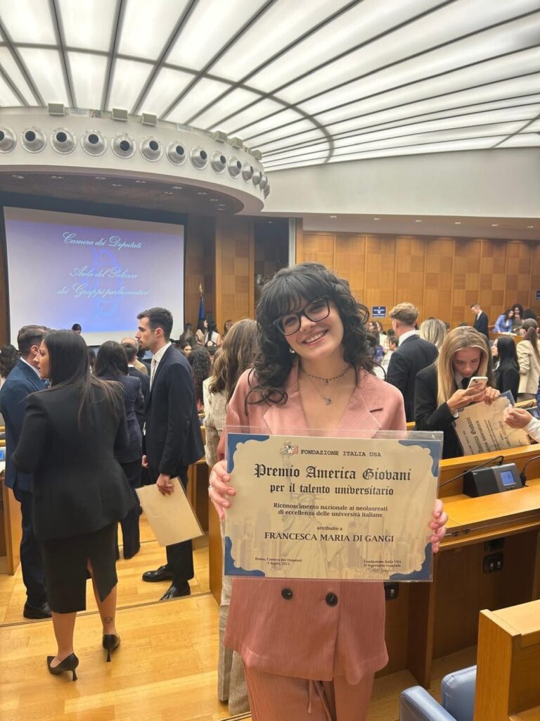 Premio America Giovani ancora ad una giovane Castellanese