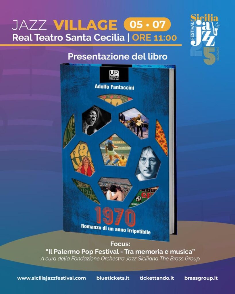 ‘1970. Romanzo di un anno irripetibile’,il libro di Adolfo Fantaccini presentato a Palermo