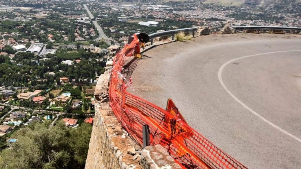 Monte Pellegrino, bando da 1,6 milioni per mettere in sicurezza la “Panoramica”