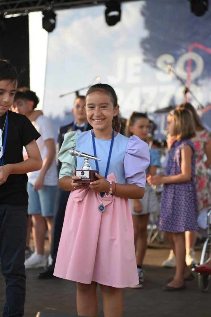La giovane Delia Piazza conquista il podio nazionale a Je So Pazzo Music Festival