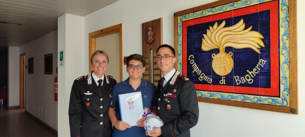 CARABINIERI PROTAGONISTI DEGLI ESAMI DI TERZA MEDIA