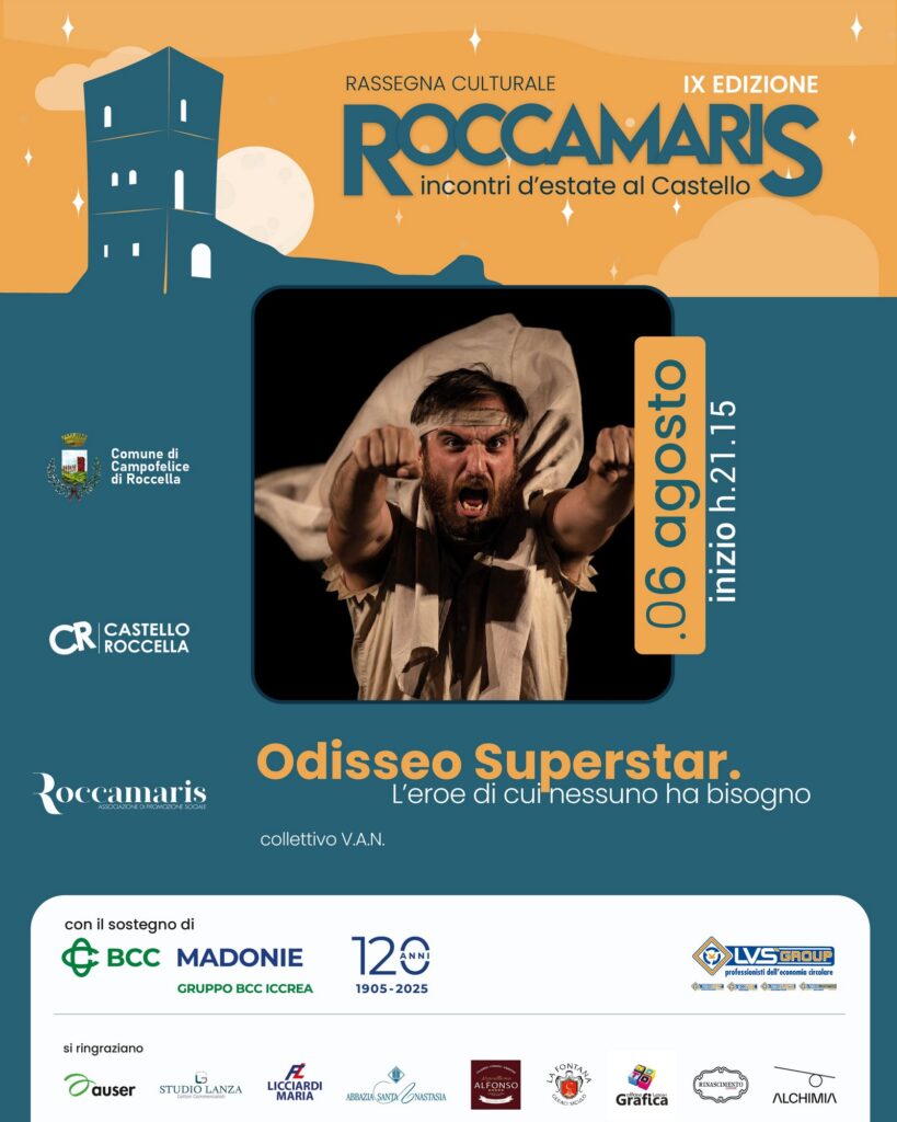 Campofelice. Il collettivo V.A.N. porta in scena Odisseo Superstar a Roccamaris