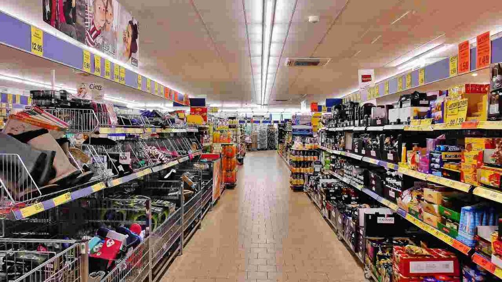 scaffale supermercato