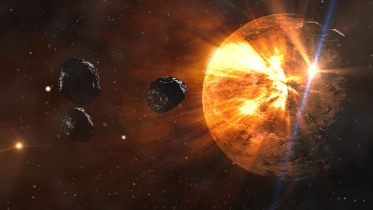 L'asteroide e il passaggio vicino alla Terra