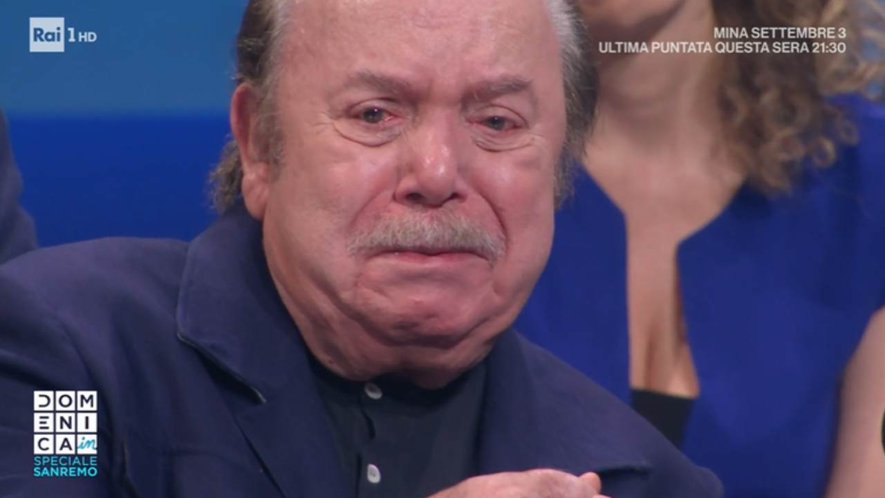 Lino Banfi commosso - madonielive.com - 20251020