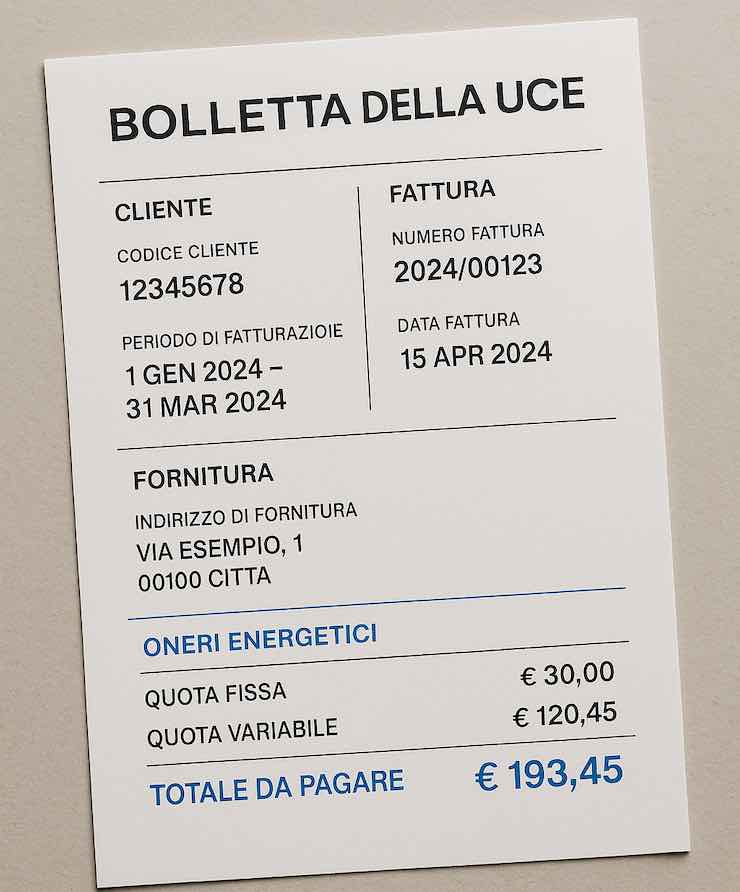 Bolletta della luce