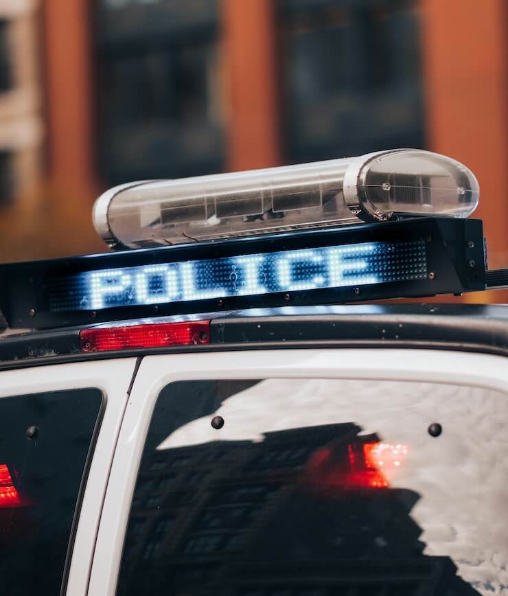 Lampeggianti della polizia (pexels)